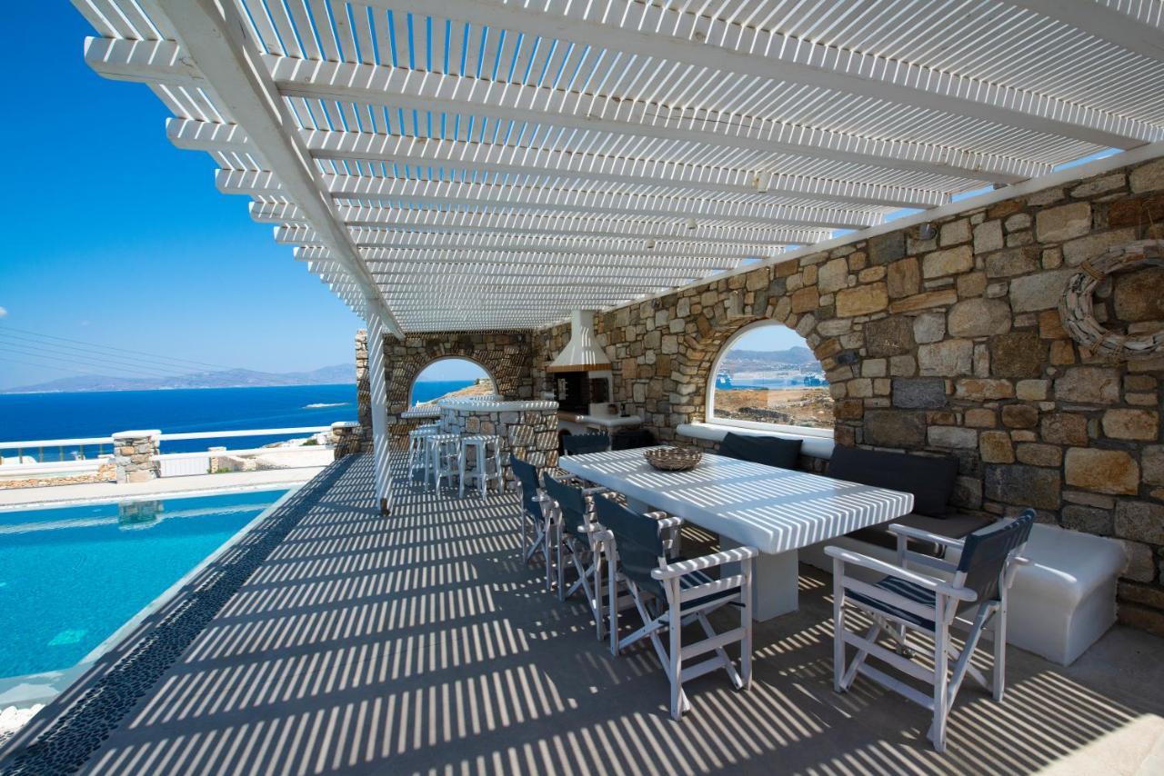 Villa Orion Mykonos - Magnificent Sea View Mykonos Town Esterno foto