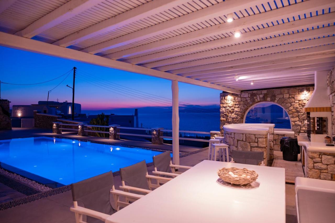 Villa Orion Mykonos - Magnificent Sea View Mykonos Town Esterno foto