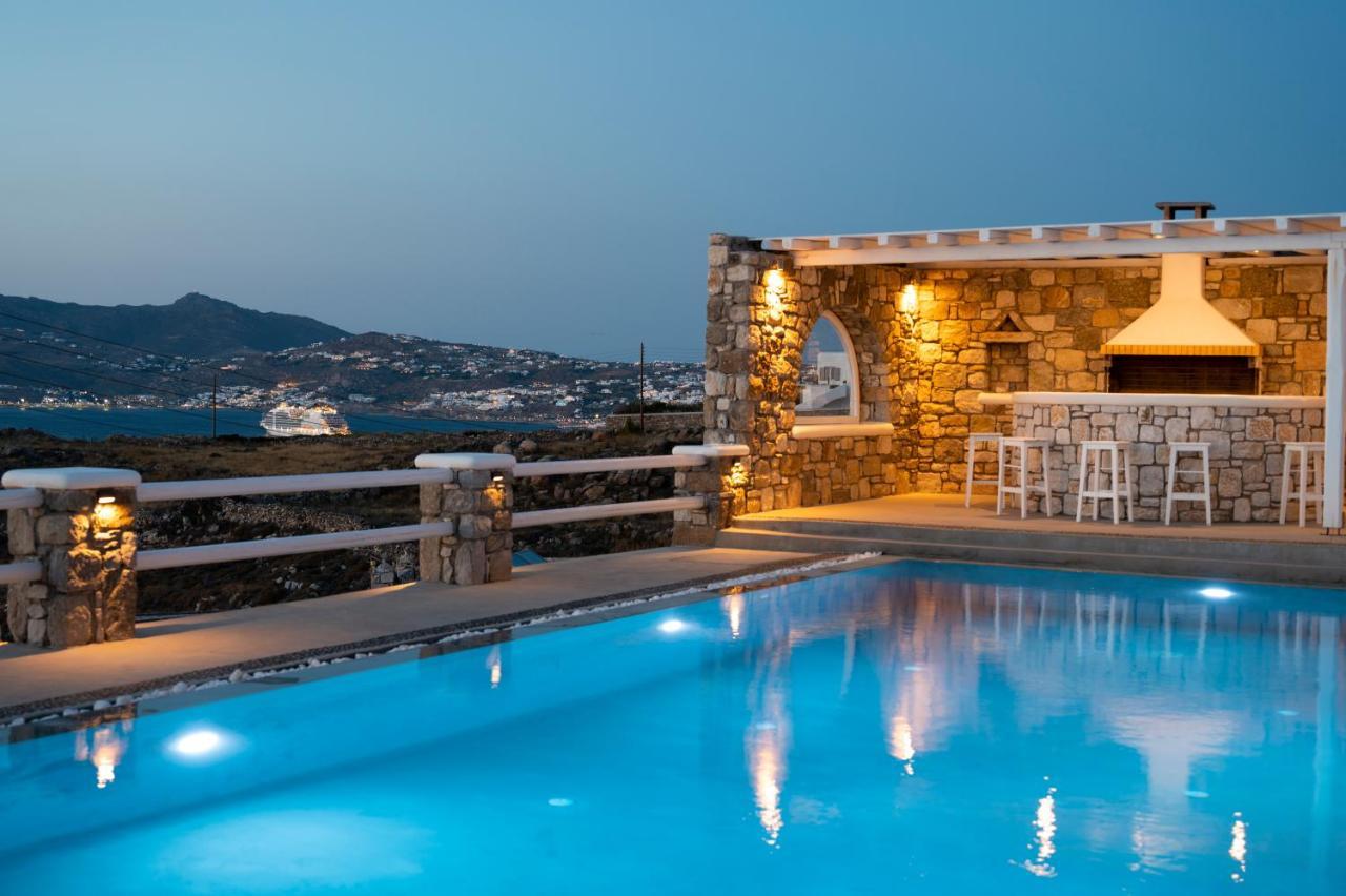 Villa Orion Mykonos - Magnificent Sea View Mykonos Town Esterno foto